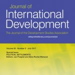 Journal of International Development cover design