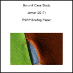Burundi Case Study