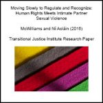 Moving Slowly to Regulate and Recognize: Human Rights Meets Intimate Partner Sexual Violence