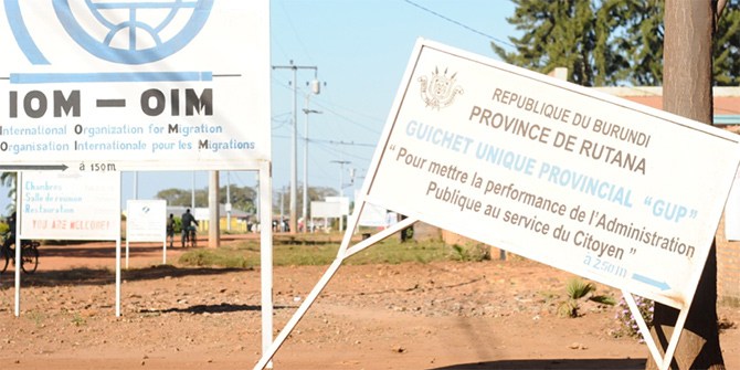 Mind the Billboards: International Aid Conquering the Public Space in Burundi