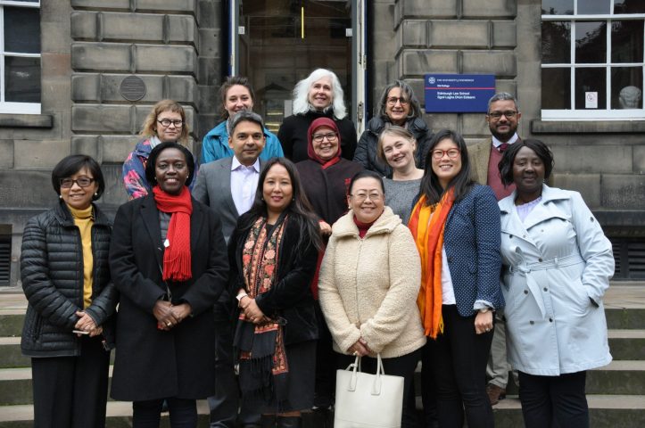 Participants at the inaugural Women Constitution Makers Dialogue event in Edinburgh, 2019
