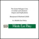 The Syrian Refugee Crisis in Jordan and Lebanon: Impact and Implications