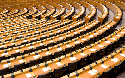Empty parliament seats
