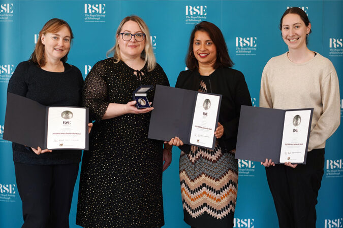 Prof Christine Bell FRSE, DR Harriet Cornell, Dr Mona Adhikari and Ms Laura Wise